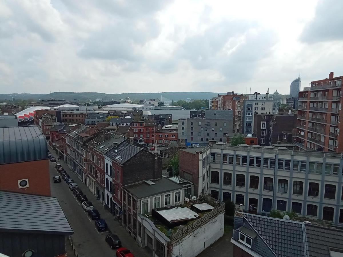 Liege Centre Mediacite Appartement Possible Parking Terrasse Immense 8Eme Pour 2 Personnes 외부 사진